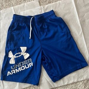 Under Armour Kids Charcoal and Black Shorts